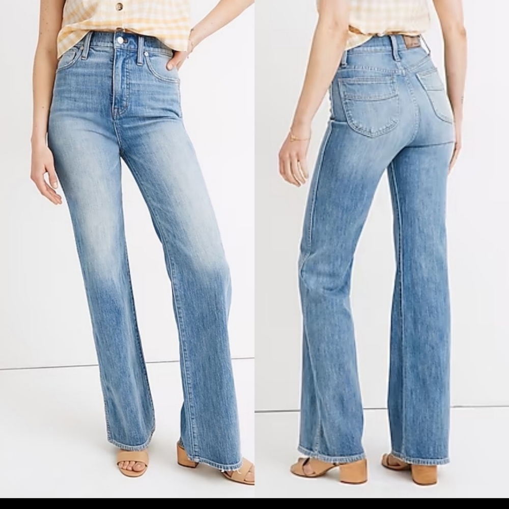 Madewell Women's High Rise Jeans - Light Blue